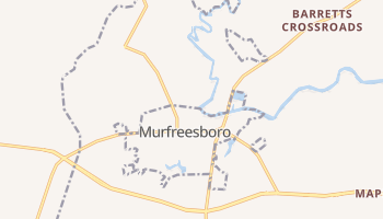 Murfreesboro, North Carolina map