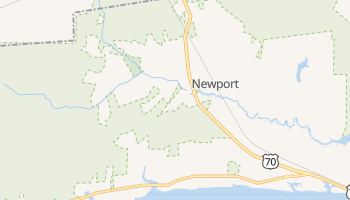 Newport, North Carolina map