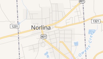 Norlina, North Carolina map