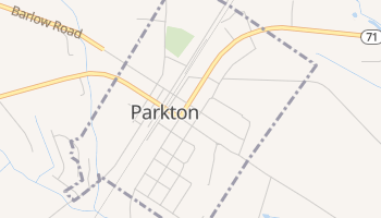 Parkton, North Carolina map