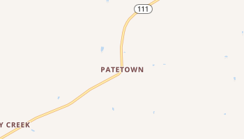 Patetown, North Carolina map