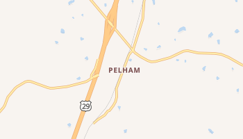 Pelham, North Carolina map