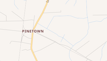 Pinetown, North Carolina map