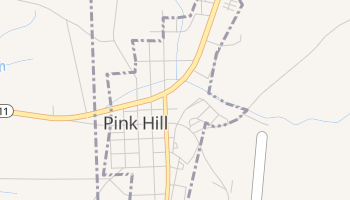 Pink Hill, North Carolina map
