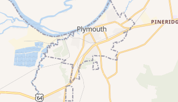 Plymouth, North Carolina map