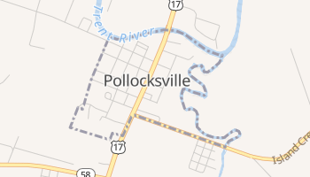 Pollocksville, North Carolina map