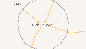 Rich Square, North Carolina map