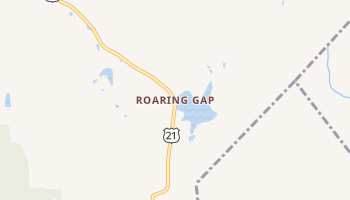 Roaring Gap, North Carolina map