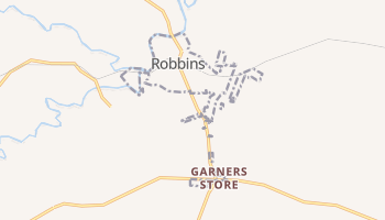 Robbins, North Carolina map