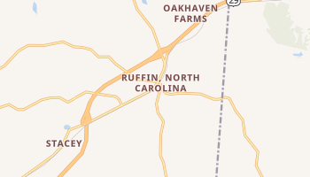 Ruffin, North Carolina map