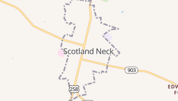 Scotland Neck, North Carolina map
