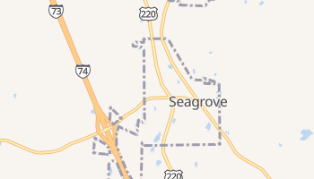 Seagrove, North Carolina map