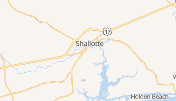 Shallotte, North Carolina map