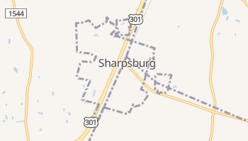 Sharpsburg, North Carolina map