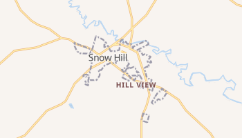Snow Hill, North Carolina map