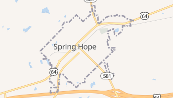 Spring Hope, North Carolina map