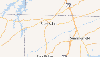Stokesdale, North Carolina map
