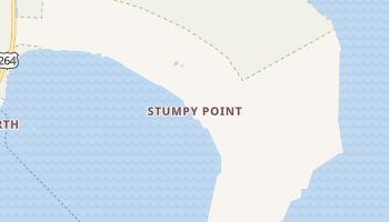 Stumpy Point, North Carolina map