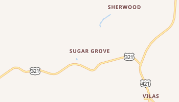 Sugar Grove, North Carolina map