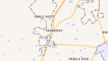 Tramway, North Carolina map