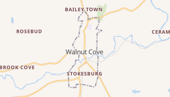 Walnut Cove, North Carolina map
