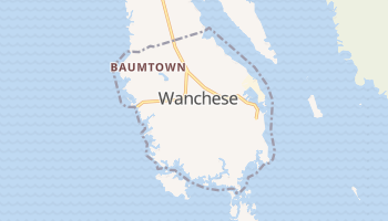 Wanchese, North Carolina map