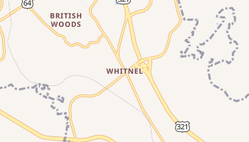 Whitnel, North Carolina map