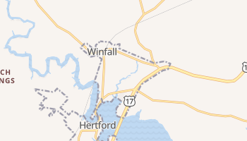 Winfall, North Carolina map