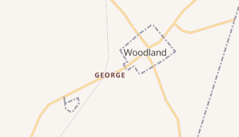 Woodland, North Carolina map