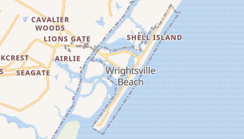 Wrightsville Beach, North Carolina map
