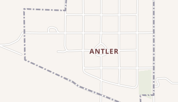 Antler, North Dakota map