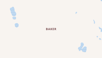 Baker, North Dakota map
