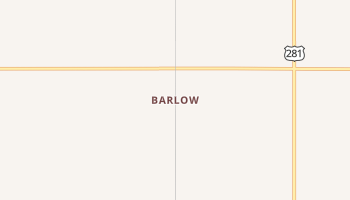 Barlow, North Dakota map