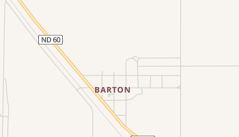 Barton, North Dakota map