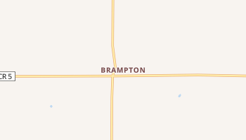 Brampton, North Dakota map