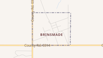 Brinsmade, North Dakota map