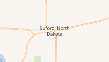 Buford, North Dakota map