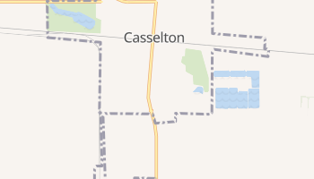 Casselton, North Dakota map