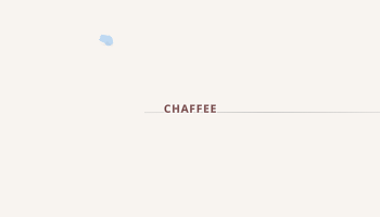 Chaffee, North Dakota map