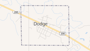 Dodge, North Dakota map