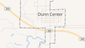 Dunn Center, North Dakota map