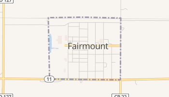 Fairmount, North Dakota map
