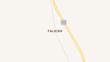 Falkirk, North Dakota map