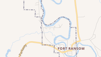 Fort Ransom, North Dakota map