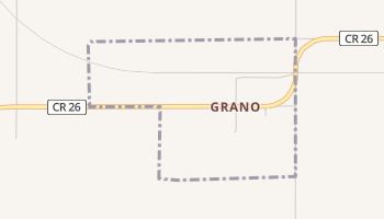 Grano, North Dakota map