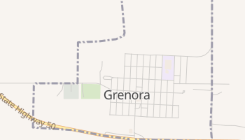 Grenora, North Dakota map