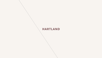 Hartland, North Dakota map