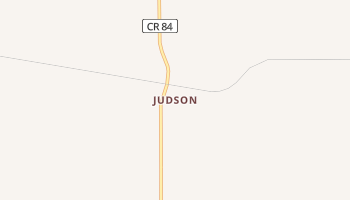 Judson, North Dakota map