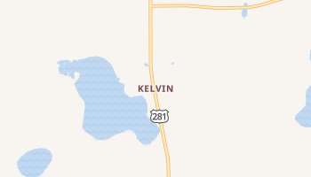 Kelvin, North Dakota map