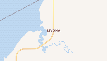 Livona, North Dakota map